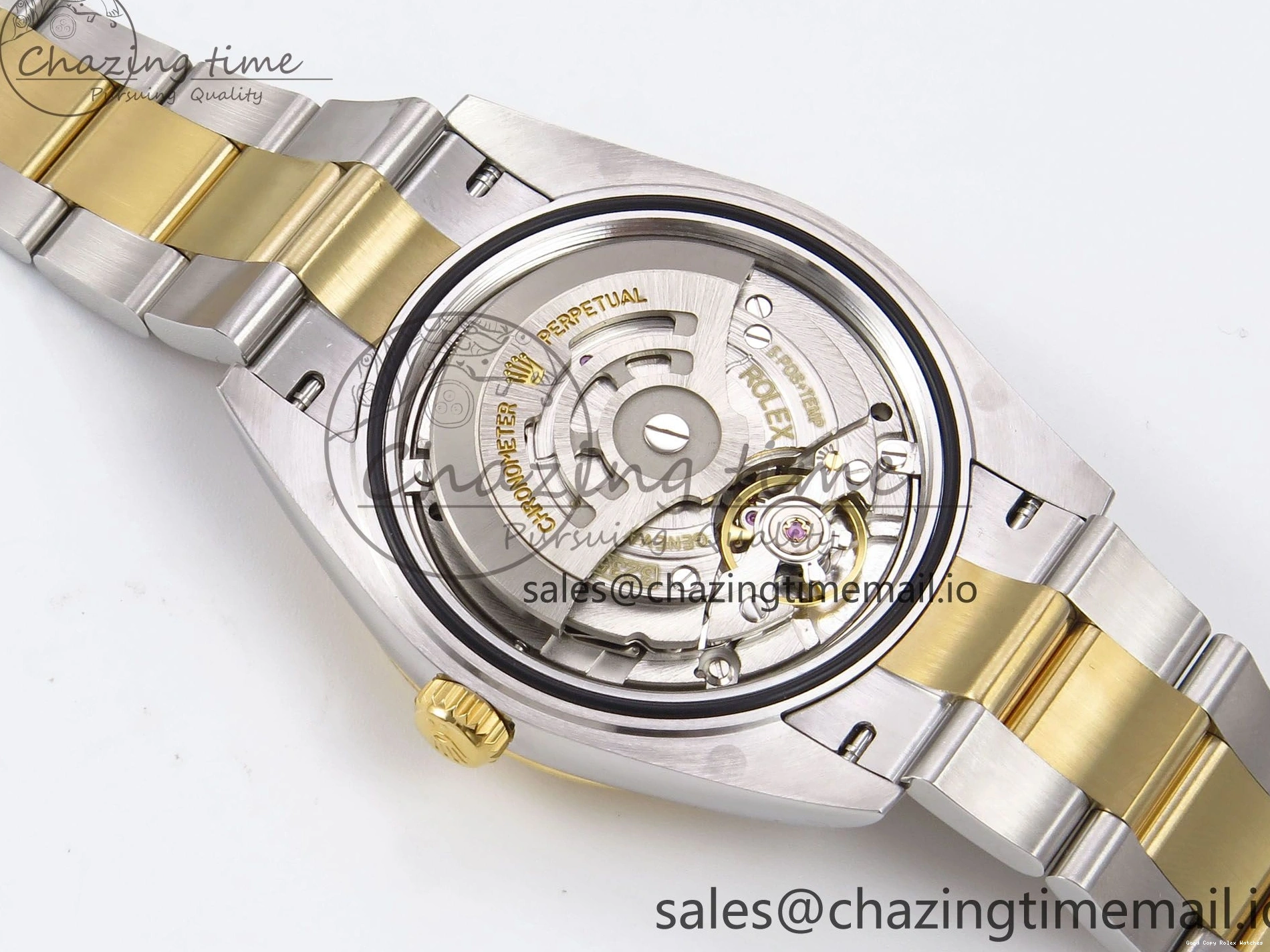 Best AAA Replica Sites MOP EWEF Best 126333 Unique Bracelet Oyster SS Dial Edition 970 DateJust on 41 YG White A 1228
